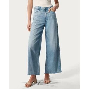 NWT Rag & Bone Featherweight Sofie HR Ankle Wide-Leg Jeans Sz 34 Mira #3F514